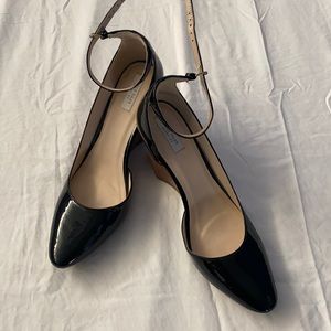 Cole Haan ankle strap wedge